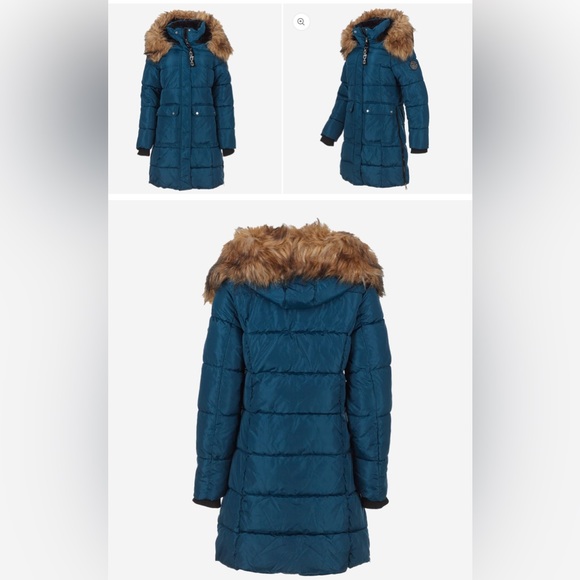 bebe Jackets & Blazers - NWT women’s Bebe removable hood puffer jacket, size M